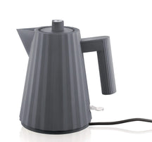 Alessi Kettle Plissé Grey - Michele de Lucchi - 1 Liter - MDL06/1 G