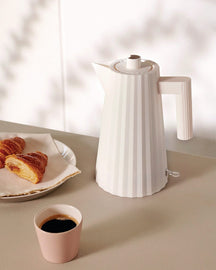 Alessi Kettle Plissé White - Michele de Lucchi - 1.7 Liter - MDL06 W