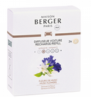 Maison Berger Refill - for car parfum - musk flowers - 2 pieces