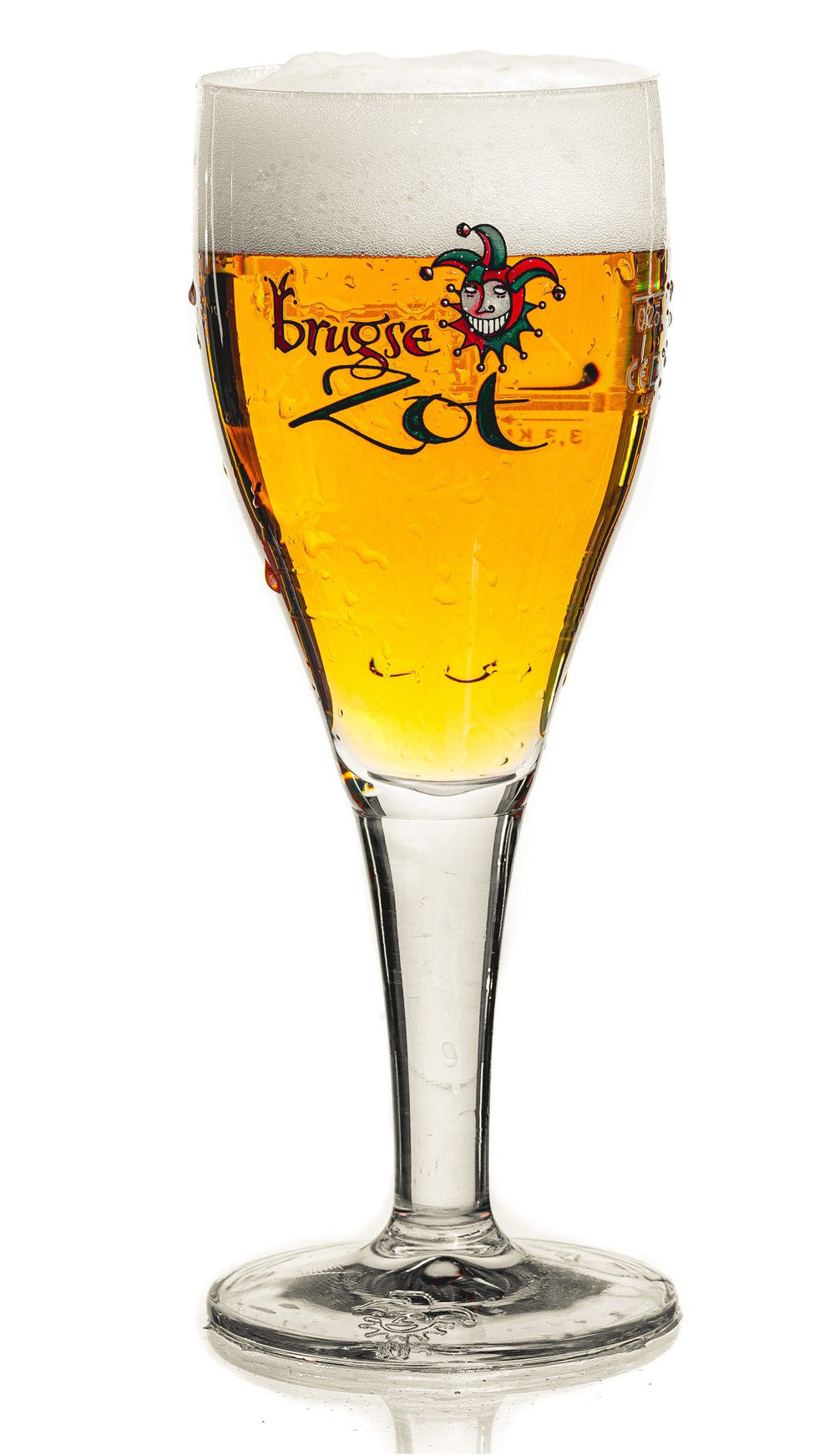 Brugse Zot Beer Glass 330 ml - 6 Pieces