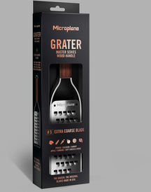 Microplane Grater Master - Extra Coarse - Stainless Steel/Wood