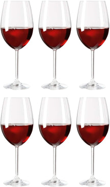 Leonardo Bordeaux Glasses Daily 640 ml - 6 Pieces