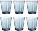 Bormioli Rocco Waterglazen Pulsar - Blauw - 300 ml - 6 stuks