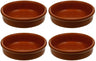 Cosy & Trendy Creme Brulee Schaaltjes Terracotta ø 12 cm - 4 Stuks