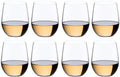 Riedel White Wine Glasses O Wine - Viognier / Chardonnay - 8 pieces