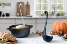 Ototo Soup Ladle Swanky - Black