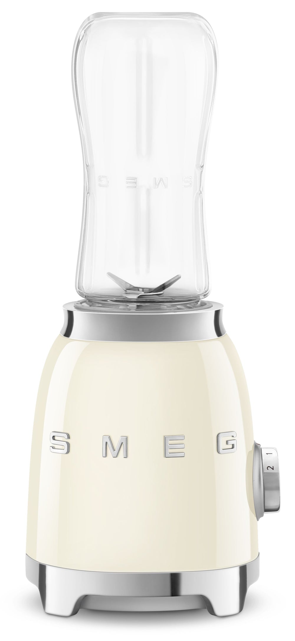 SMEG Smoothie Blender - compact - Creme - 600 ml - PBF01CREU