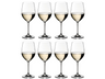 Riedel Witte Wijnglazen Vinum - Viognier / Chardonnay - Pay 6 Get 8