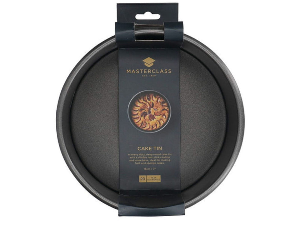 MasterClass Cake Tin - high edge - removable bottom - ø 18 cm