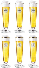 Warsteiner Beer Glasses on Foot 400 ml - 6 Pieces