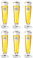 Warsteiner Beer Glasses on Foot 400 ml - 6 Pieces