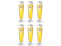 Warsteiner Bierglazen op Voet - 300 ml - 6 stuks