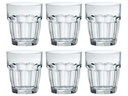 Bormioli Rocco Glas Rock Bar 215 ml - 6 stuks