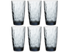 Bormioli Rocco Longdrinkglazen Diamond - Blauw - 470 ml - 6 stuks