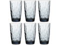 Bormioli Rocco Longdrinkglazen Diamond - Blauw - 470 ml - 6 stuks