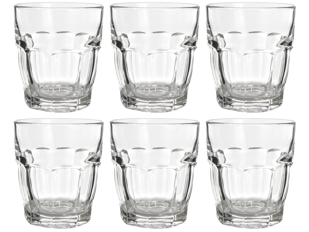 Bormioli Rocco Waterglazen Rock Bar - 270 ml - 6 stuks