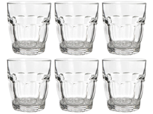 Bormioli Rocco Water Glasses Rock Bar 270 ml - 6 Pieces