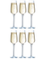 Chef & Sommelier Champagneglazen Sublym Flute - 210 ml - 6 stuks