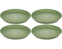 Koziol Breakfast Plates Connect Green ø 21 cm - 4 Pieces