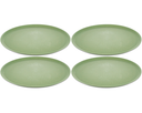 Koziol Dinner Plates Connect Green ø 26 cm - 4 Pieces