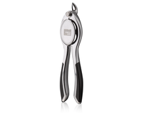 Vacu Vin Corkscrew Champagne Bottle Opener - Silver