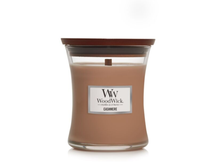 WoodWick Scented Candle Medium Cashmere - 11 cm / ø 10 cm