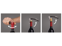 Vacu Vin Corkscrew 2-Step - Black