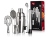 Vacu Vin Cocktail Set Plus - Zilver - 7 stuks