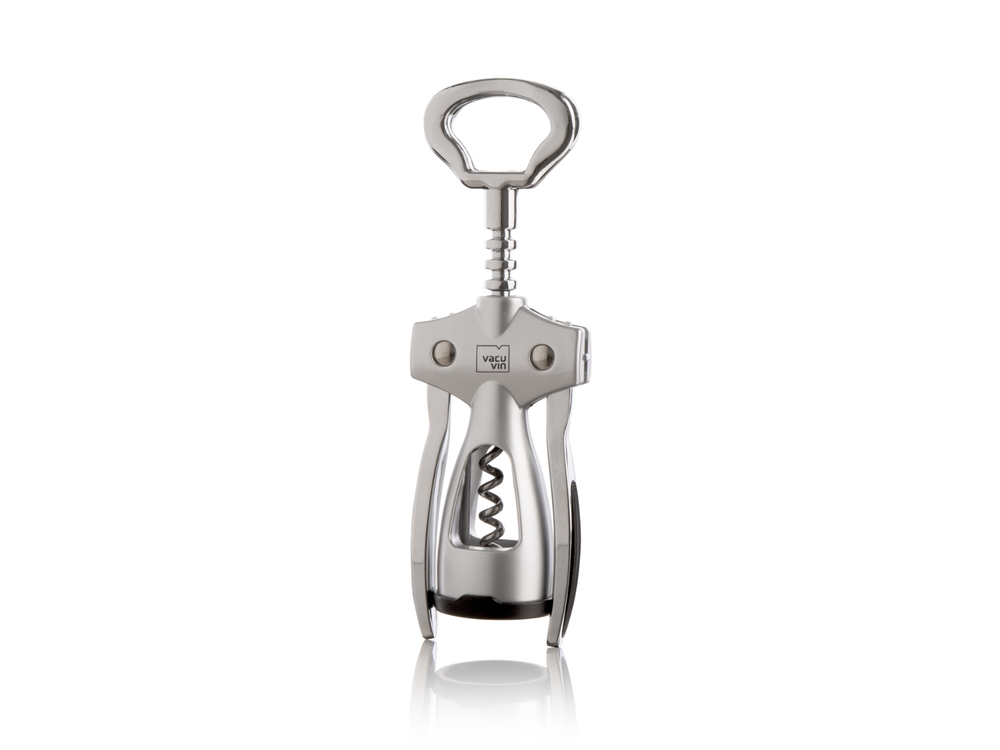 Vacu Vin Corkscrew Winged - Silver