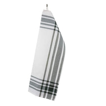 KOOK Tea towel Stripe Grey 60 x 60 cm