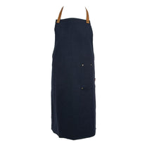 KOOK Kitchen Apron Recycled Dark Blue 90 x 70 cm