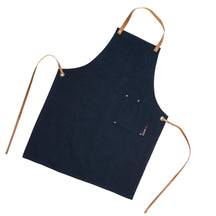 KOOK Kitchen Apron Recycled Dark Blue 90 x 70 cm