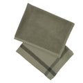 KOOK Keukenhanddoek Doubleface Khaki 50 x 70 cm