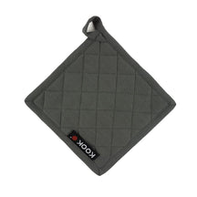 KOOK Pot Holder Washed Dark Grey 21 x 21 cm