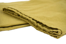 KOOK Tablecloth Washed Mustard - 140 x 230 cm