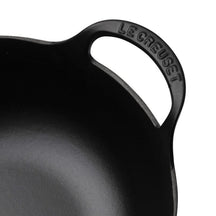 Le Creuset Wok / Balti Dish - Satin Black - ø 24 cm / 2.7 Liter - enamelled non-stick coating