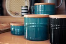 Le Creuset Storage Jar Deep Teal - ø 10 cm / 540 ml