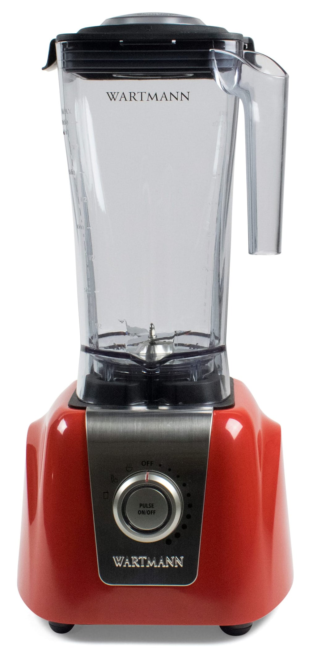 Wartmann Blender - 1250 W - Red - 2 Liter