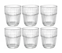 Bormioli Rocco Cocktail Glasses / Whiskey Glasses / Water Glasses Barshine - 395 ml - 6 Pieces