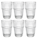 Bormioli Rocco Long Drink Glasses Barshine - 380 ml - 6 Pieces