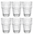 Bormioli Rocco Long Drink Glasses Barshine - 380 ml - 6 Pieces