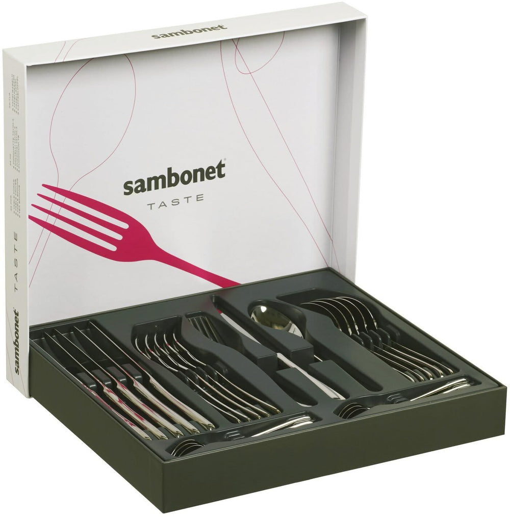 Sambonet Bestekset Taste - Antique Champagne - 24 delig / 6 personen