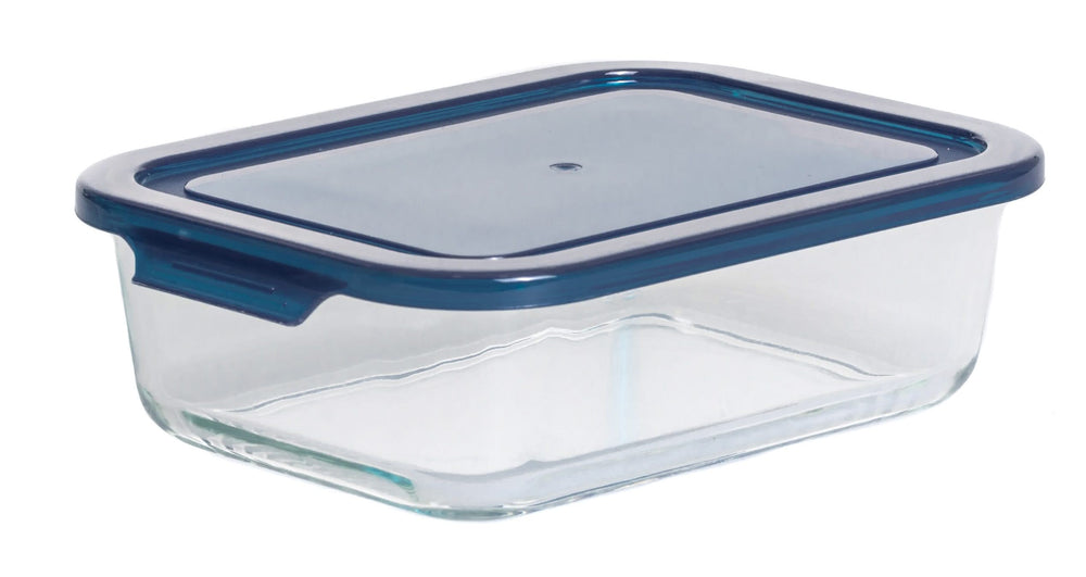 Sareva Glass Food Container Cook & Fresh - Rectangle - 4-piece