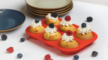 Sareva Muffin tin - 6 muffins - Silicone