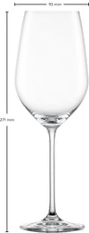 Schott Zwiesel Bordeauxglazen Fortissimo - 650 ml - 4 stuks