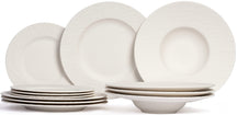 Villeroy & Boch Dinnerware Set Manufacture Rock - White - 12 pieces