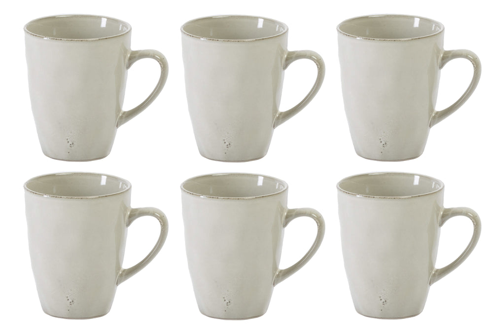 Studio Tavola Mugs Concrete 350 ml - 6 Pieces