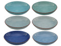 Studio Tavola Pasta Plates Ocean Blue ø 23 cm - 6 Pieces