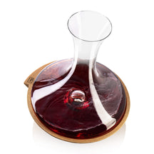 Vacu Vin Decanter Swirling Carafe - Crystal Glass - 1 Liter