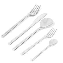 Alessi Cutlery Set Mu - TI04S5 - 5 pieces - by Toyo Ito